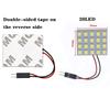 Auto T10 Festoon 5050 6/9/12/15/18/20/24/36/48 SMD Panel light white/ice blue Car LED Reading Dome Trunk lamp bulb 12V Lights Bulbs 7