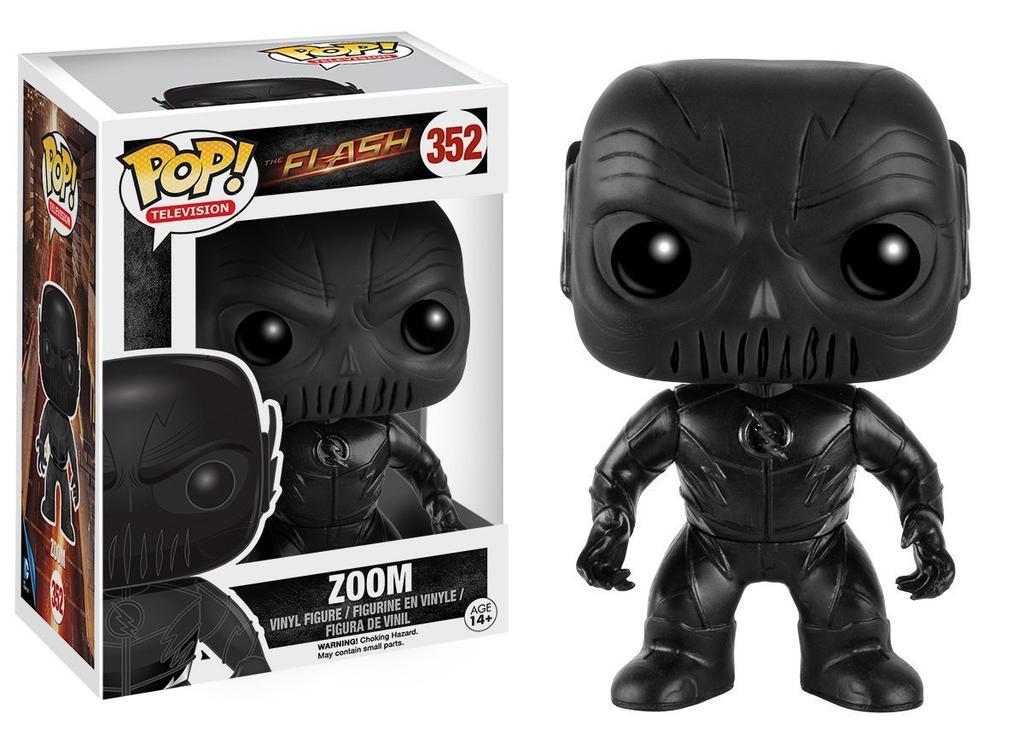 Funko POP Television The Flash and Zoom Toy Action Figures 2 Piece BUNDLE by DC Comics Flash -