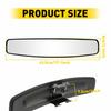 17" Rear Mirror View 17 Inches Wide Convex Car Angle Truck SUV Day Night Acces