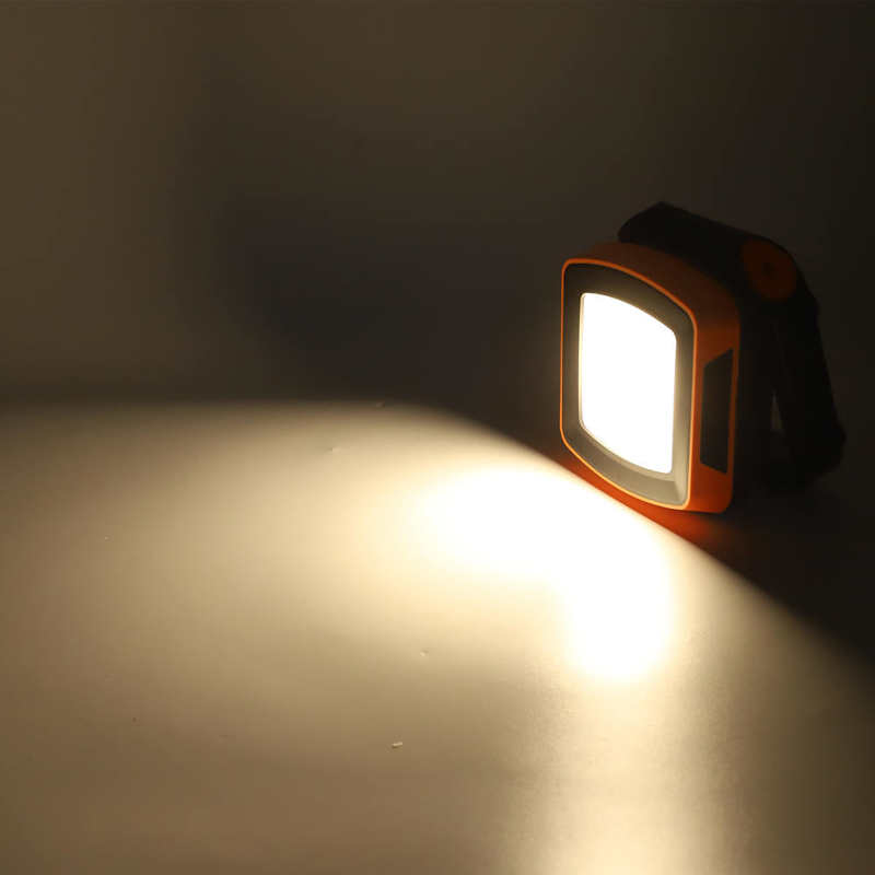 Flood Lights 3 Light Modes LED Work Light Orange for Motorcycle for