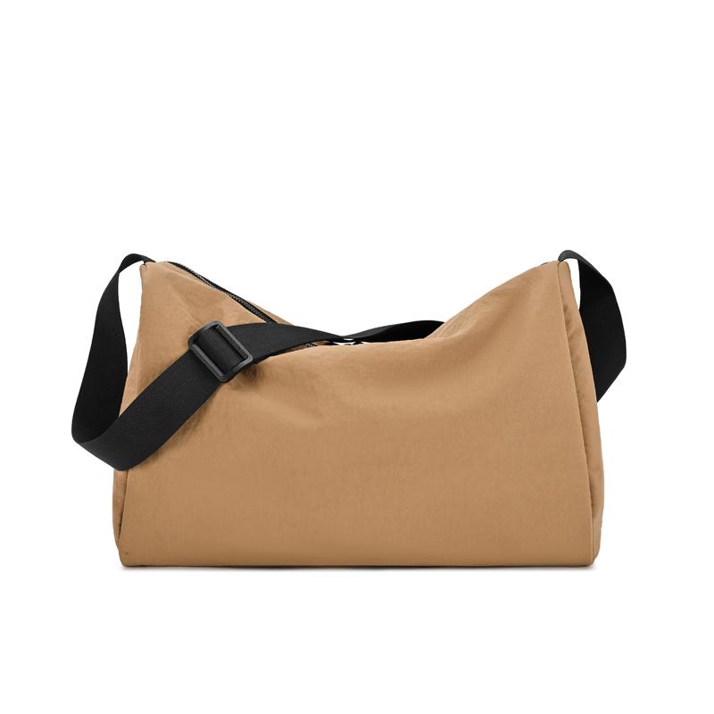 Large Capacity Crossbody Bag Commuter Lightweight Nylon Shoulder Bag
