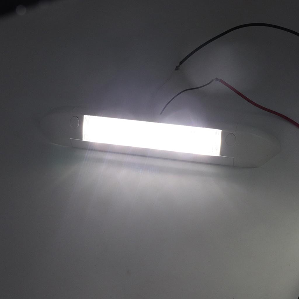 RV Awning LED Spotlight 12V 1.6W Aluminum Base Waterproof LED Porch Awning Light for Trucks Caravan Camper Boat Trailer