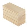 10pcs Unfinished Wood Rectangle Board for Paintings, Natural Pine Wooden Blocks Panels Plank, for DIY Art Crafts Dollhouse