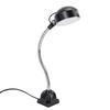LED Machine Light 15W with 30cm Flexible Gooseneck Square Base Shop Tool Lamp for Lathe Work Bench Sewer Grill