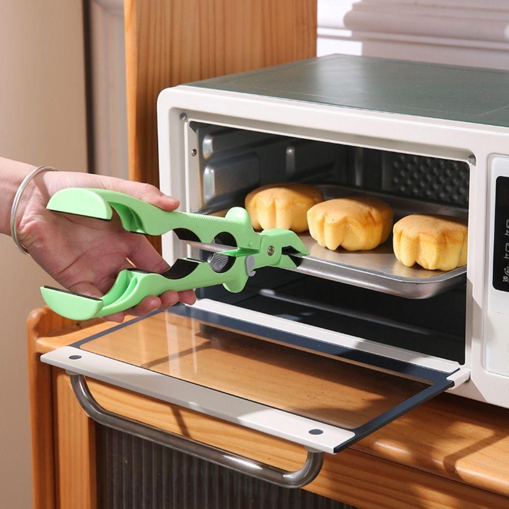 Silicone Handle Anti-hot Bowl Plate Clips 3in1 Hot Bowl Gripper Bottle Cap Remover  Household