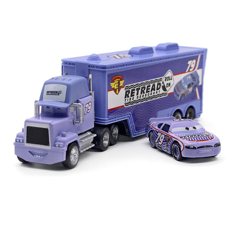 Mack Truck & Race Car Alloy Toy Set for Kids