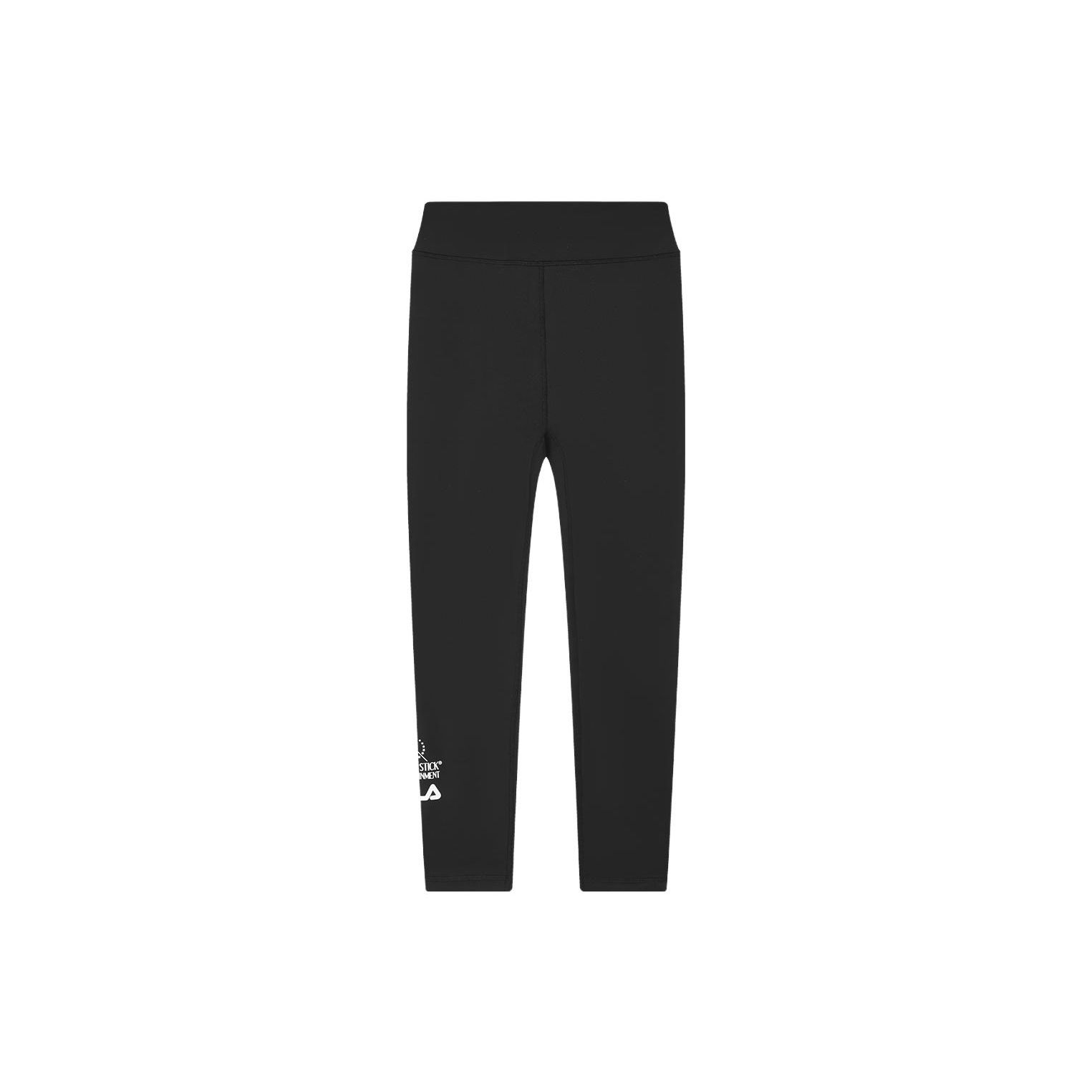 

FILA Solid Color Logo Slim Fit Casual Knitted Leggings Women leggings Black F11W339603F-BK M