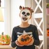 1 Paar Halloween Haarspangen Kreative Ochsenhorn Haarnadel Halloween Haarschmuck für Kinder Erwachsene