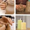 30Pcs Sculpting Tool Pottery Clay Double Ended Wooden Handle Ceramic Carving Set Kit for DIY
