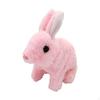 Plush Bunny Toy Adorable Interactive Rabbit for Children Toddlers Kids White