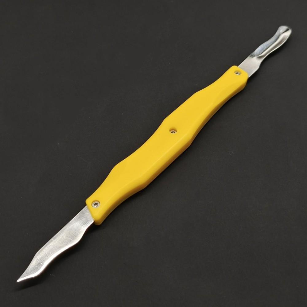 Dental Wax Carving Tool Putty Knife Impression Silicone Putty Cut Shaping Cutter Supplies Wax Carving Shape Mold Blade Trimmer