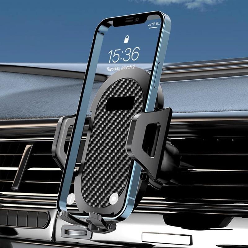 Car Phone Holder Mount Universal Phone Holder With Hook Clip For Car Air Vent Compatible Support for Mobile Interior Parts