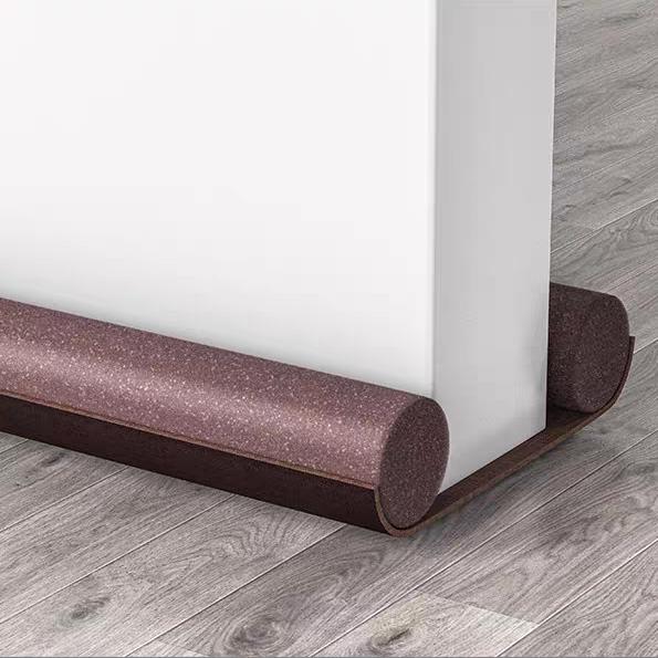 Maßgeschneiderter 37-Zoll flexibler Türboden-Zugluftstopper, faltbares Gummiprodukt mit Schaumstoff-Dichtung