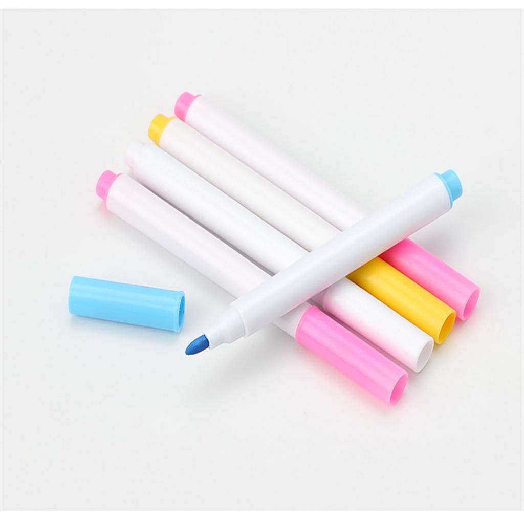 12 Farben Stoffmarker Stift Verschwindender Löschbarer Stift Wasserlöslicher Stift Stoffmarkierstift Nähzubehör zum Quilten