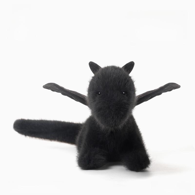 

Плюшевый валлийский дракон, детская игрушка, подарок для детей, рождественская подушка для сна, мягкая подушка 47.5cm чёрный