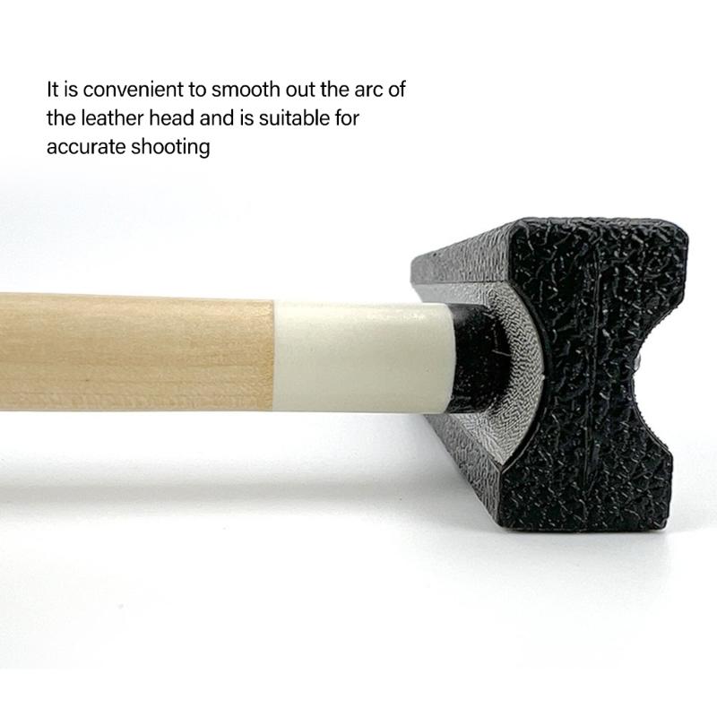 Cue Tip Shaper Billiard Grinder Snooker Pool Cue Repair Tool Cue Tip Shaper for Polishing Straightening And Maintenance