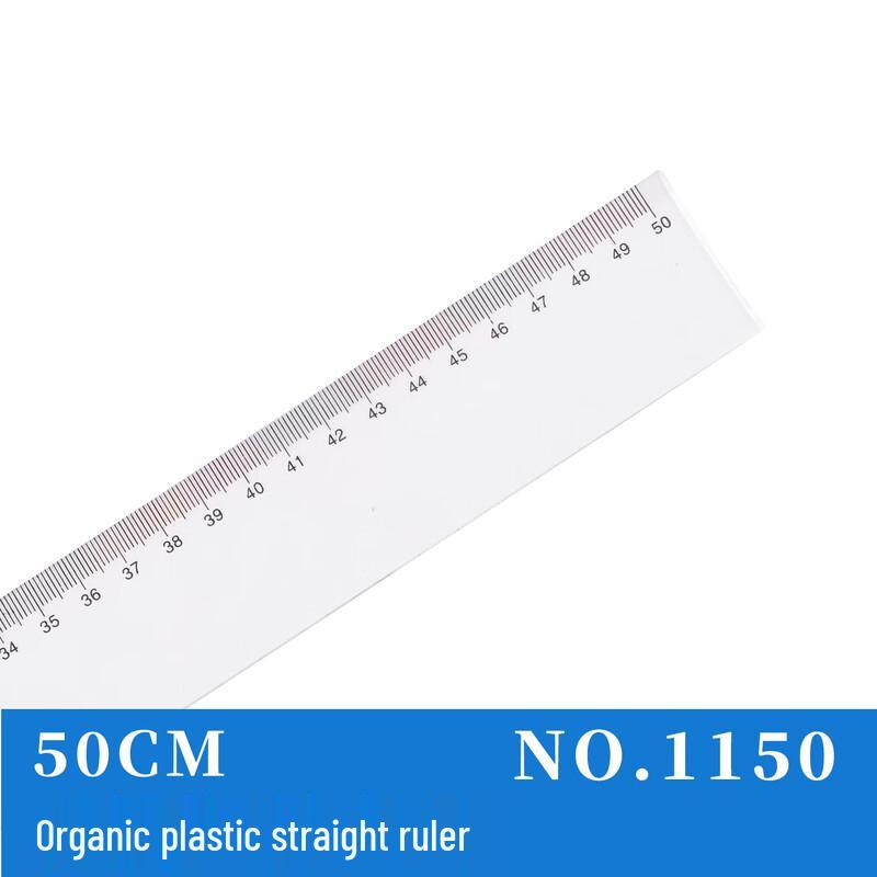 Binghang Transparent Plastic Map Ruler