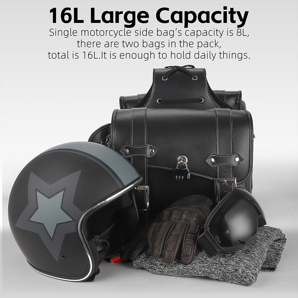 Motorcycle Rrst Bag Large Capacity Motorcycle Bag Motorcycle Riding Rr Bag Motorcycle Tools Storage Side Bag