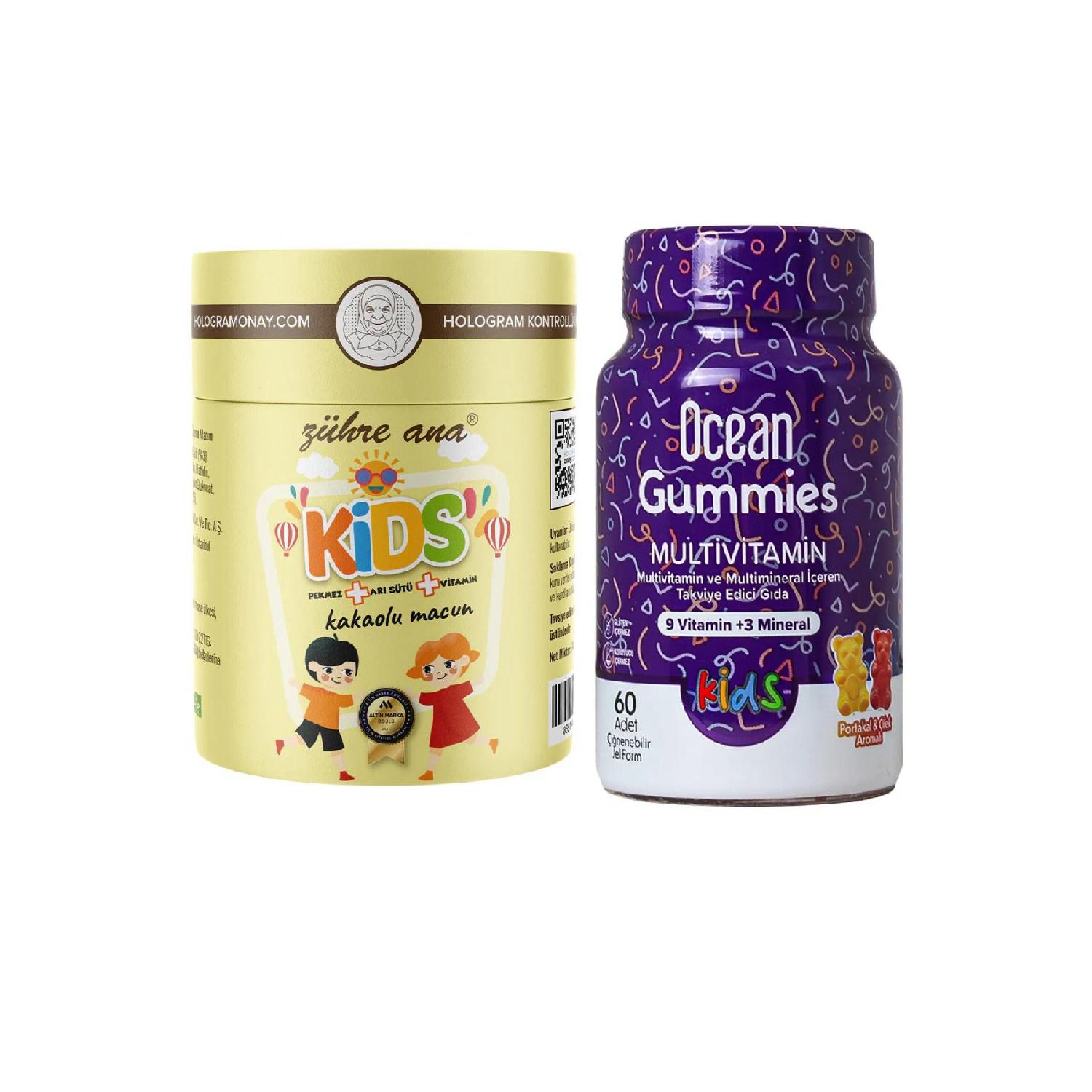 

Kids Paste 240ml Ocean Gummies Multivitamin 60 s