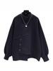 2026 Plus Size Women's Half-High Collar Sweatshirt - Spring/Autumn Korean Style Simple Loose Jacket