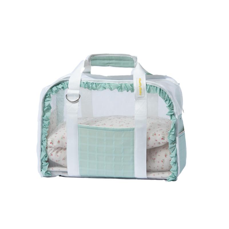 Portable Travel Bag Breathable Comfortable Single Oulder Handheld Dog Bag Soft Outing Pet CarrierSummer Portable Pet Bag