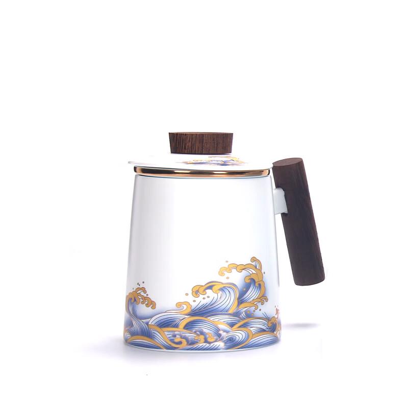 

Chaxun Ceramic Tea Infuser Mug with Crystal Filter