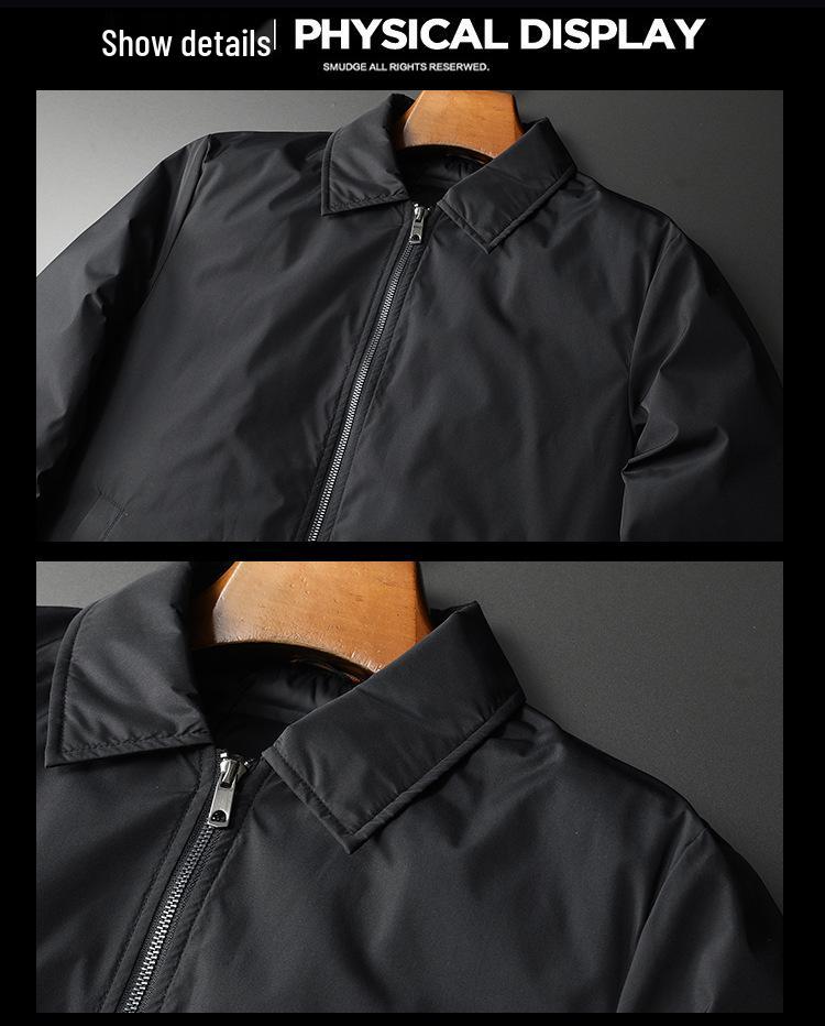 2025 Men's Winter Fashion Lapel Down Jacket