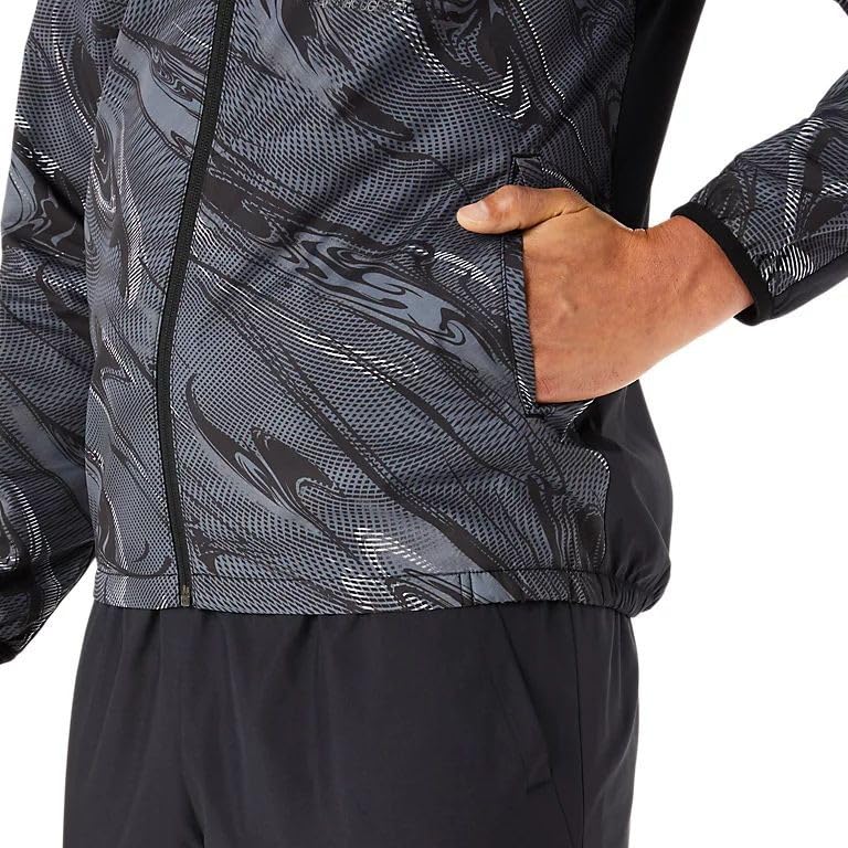 Training Wear Graphic Lining Tricot Windbreaker Hoodie 2031E270 [ASICS] A-I-M Men's