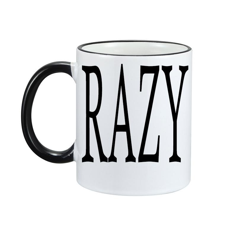 Ceramic Coffee Mug Water Cup Ock Valentine'S Day Gift Unt Letter Coffee Mug