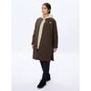 The North Face Maternity Ventrix Slate Size M Women's Cardigan, Water-Repellent, Stretch, Brown,