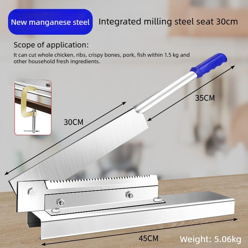 Household Pig Trotter Bone Cutting Chopper Commercial Pork Rib Cutting Knife Integrated Bone Cutting Tool