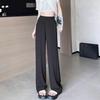 2026 Spring/Summer Women's High-Waist Wide-Leg Suit Pants - Lightweight and Loose Casual Style
