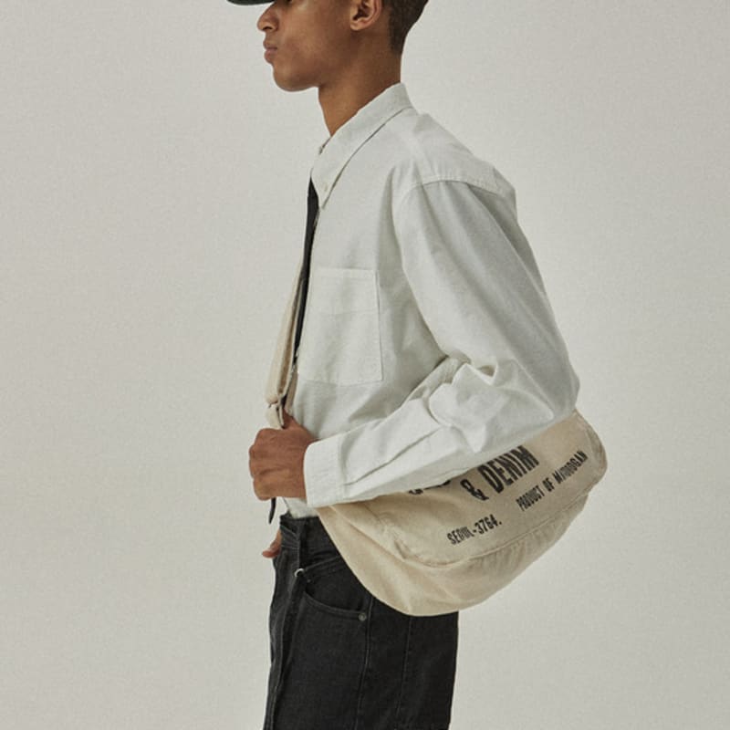 MAGOODGAN Headwear 9313 Corduroy Chain Embroidered Cream Ball Cap