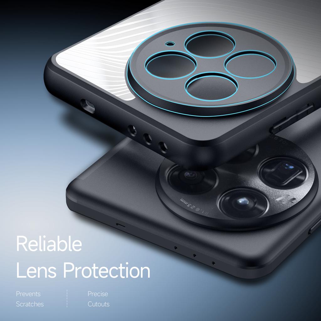 For OnePlus 13 Case DUX DUCIS Aimo Series TPU+PC Matte Drop-proof Phone Cover (REACH Certification)