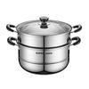 SUPOR 26cm Stainless Steel Double-Layer Steamer Pot