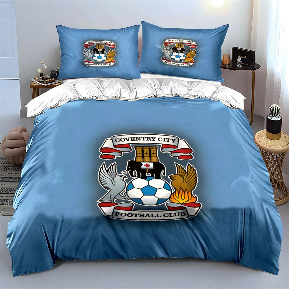 Football logo with animals. Bedding sets Duvet cover sets Duvet covers Pillowcases(1*Duvet Cover 2*Pillowcases without duvet insert)