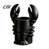 Novelty Desk Decor Lobster Pen Holder, 3D Printed Desktop Organizer, Crayfish Pencil Stand Creative Office Gift for Student Supplies, Halloween Party