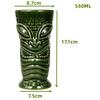 60 Types Ceramic Hawaii Tiki Mugs Creative Cocktail Glasses Beer Glass Martini Glasses Wine Glass Funny Cup Gift for Men