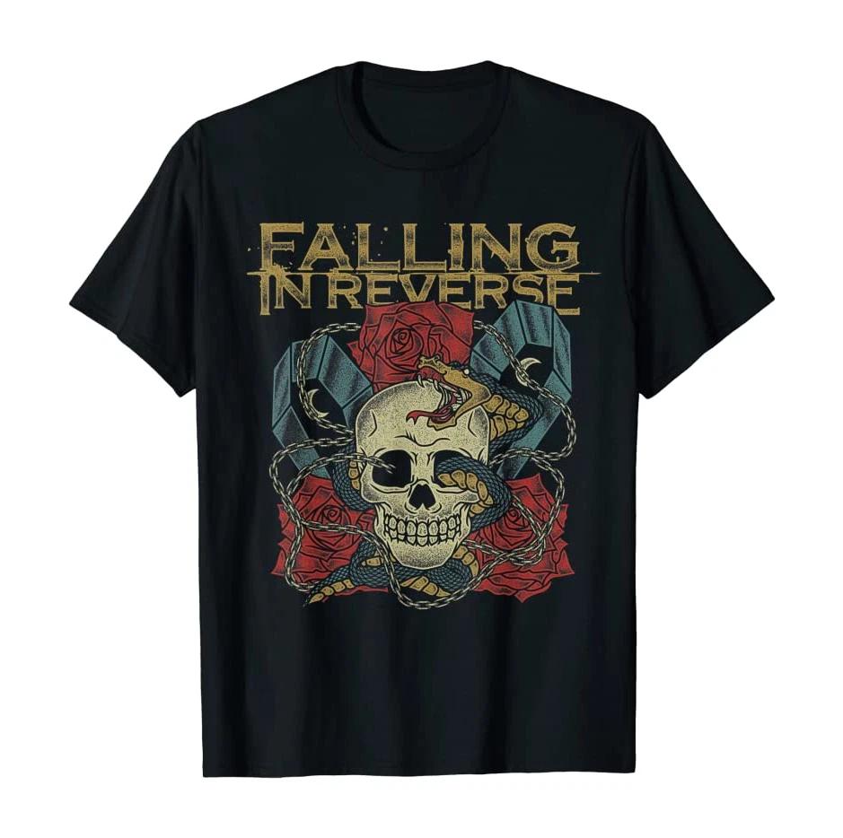 

Мужская футболка Falling In Reverse Черная с коротким рукавом Все размеры S-5XL 2F411 L