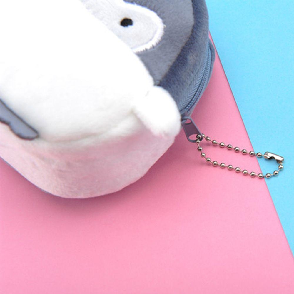 For Girls Children Penguin Plush Korean Money Bag Card Holder Women Coin Purse Zipper Purse Wallets