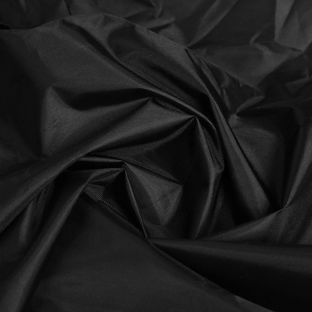Oxford Cloth Double Layer Hutch Dust Proof Cover Accessory for Poultry Cage(black )