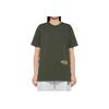 ONITSUKA TIGER Letter Print Animal Pattern Comfortable Breathable Round Neck Short Sleeve T-Shirt Unisex Tops Green 2183B150-300
