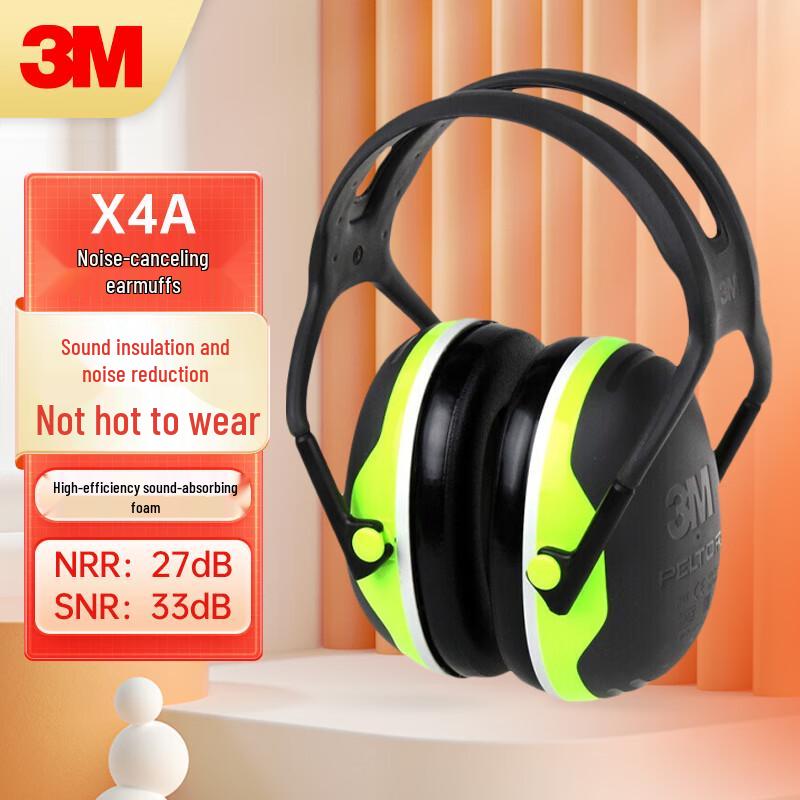3M Noise-Cancelling Earmuffs Standard