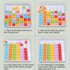 Children Montessori Color Ball Return Game Parent-Child Interaction Interactive Puzzle  For Kids