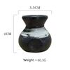 Retro Toothpick Dispenser Box Simple Cotton Swab Storage Jar Ceramic Toothpick Holder  Hotel