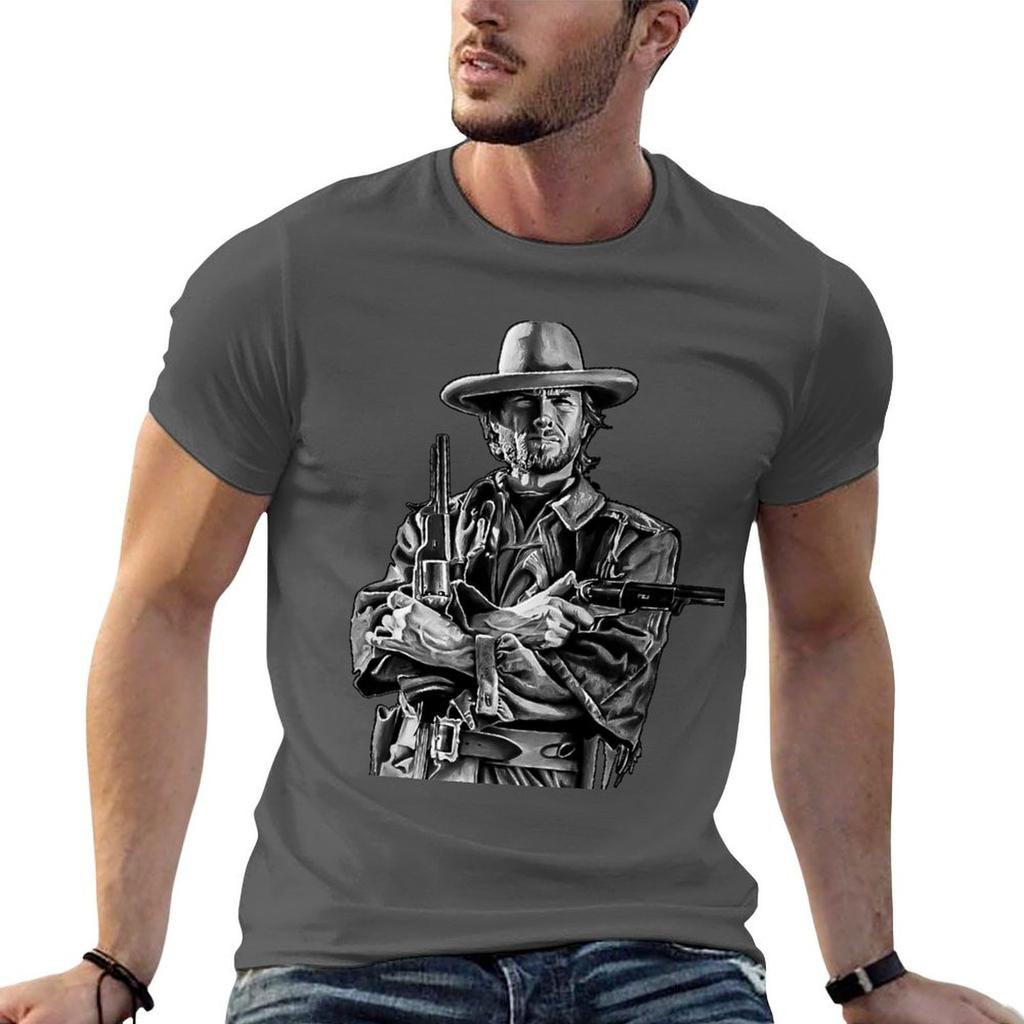 Clint Eastwood Best 8k Tshirt Summer Clothes Sports Fans Unisexs Tshirts