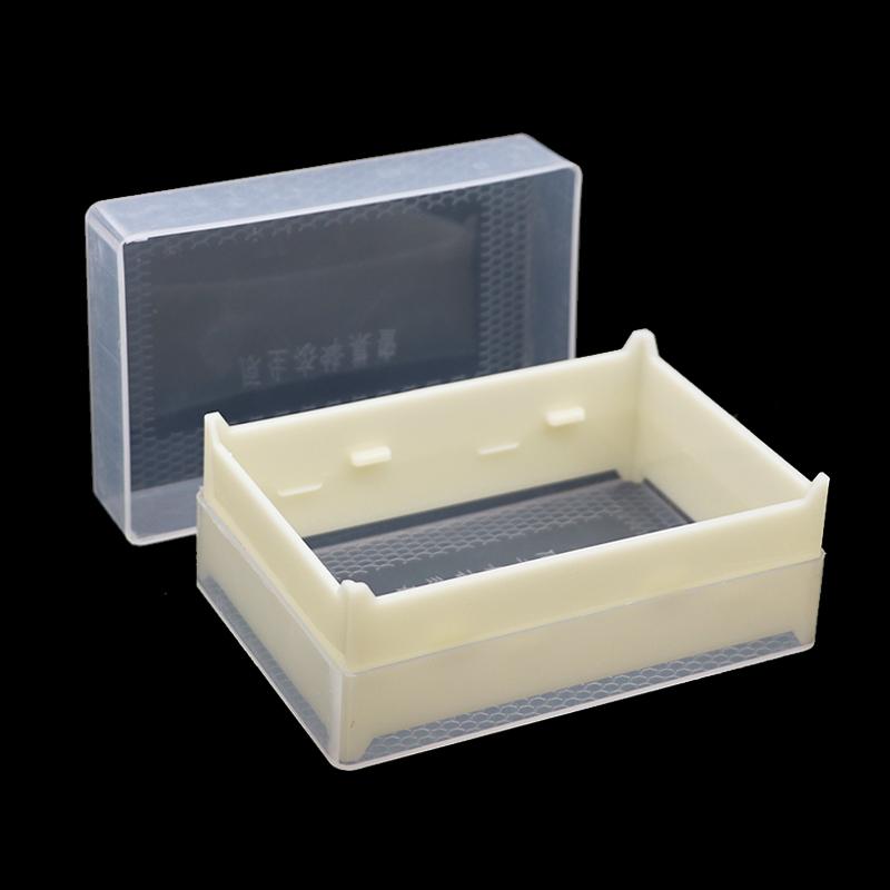 1PCS  Beekeeping Tools 500g Cassette Transparent Nest Bee Honey Box Plastic Nest Honey Box Honey Nest Detachable and Sanitary