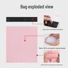 Pink Thickened Express Clothes Packaging Bag - Cute and Durable Handheld Design