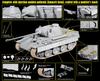 Platz WWII German Panther D Type Coating Plastic Model DR6428 1/35 w/Zimmerit