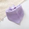 Effen Kleur Gekreukelde Muslin Katoenen Baby Slab - Pasgeboren Spuugvrij & Ademend